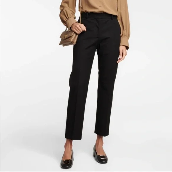 Tory Burch Georgia Leather Pumps Black 1918 Womens Shoes Size 7 - Picture 4 of 12